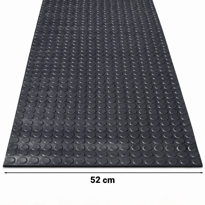 Mata gumowa 52 cm szerokości wykładzina antypoślizgowa 3mm metro