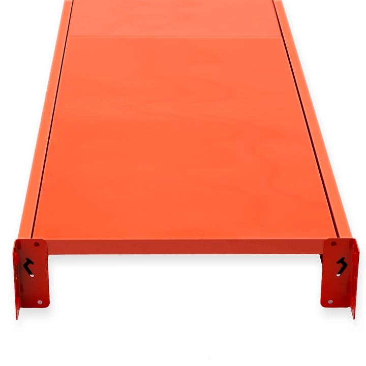 Półka 192x50cm do Regału Magazynowego 200x50cm 300kg Pomarańczowa