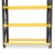 Regał stalowy do składowania opon 180x60x300 2000kg 5 półek czarno-żółty.png