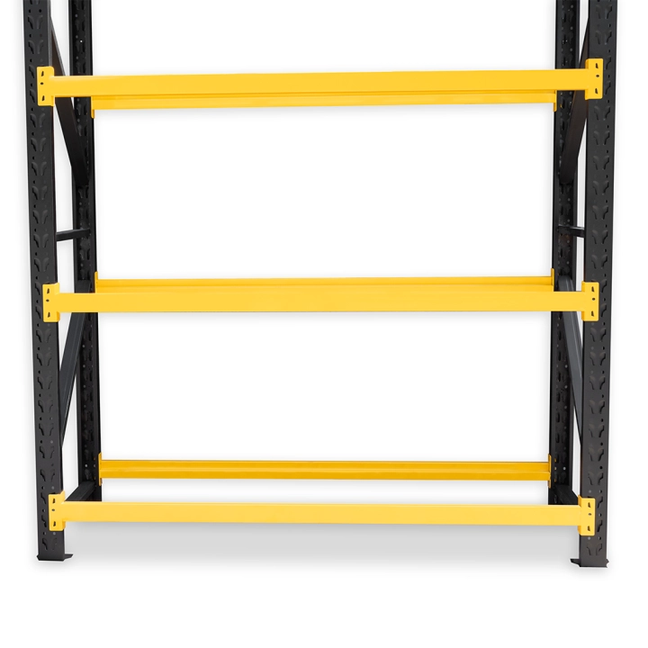 Regał stalowy do składowania opon 180x60x300 2000kg 5 półek czarno-żółty.png