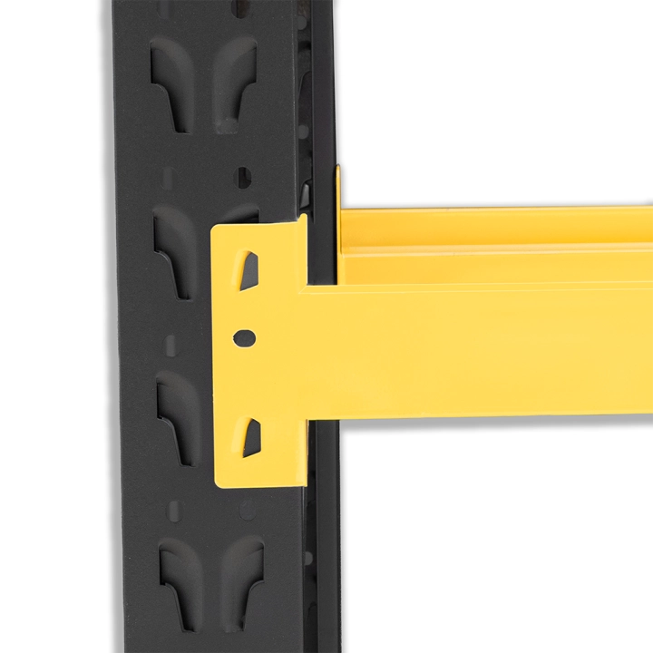 Regał stalowy do składowania opon 180x60x300 2000kg 5 półek czarno-żółty.png